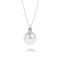 Collier Lux Gioielli Femme in Or blanc Perla CLLK0136J;005;BI